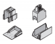ABB OZXB3K Клеммная крышка 1комплект=3шт.