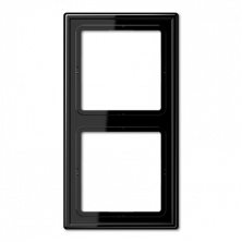 JUNG LS 990 Черная Рамка 2-ая