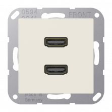JUNG A 500 Белая Розетка HDMI 2-ая