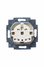 ABB BJB Basic 55 Беж Розетка с/з