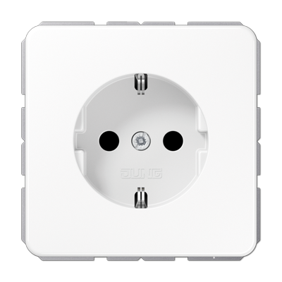 JUNG Розетка штепсельная Schuko 16A 250V с защитой от детей