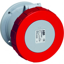 ABB Розетка на панель прямая 125A, 3P+N+E, 380V,IP67