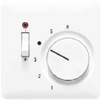 JUNG CD 500/CD plus Светло-серая Накладка термостата комнатного с выкл. (мех TR231U, TR241U)