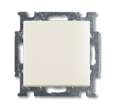 ABB BJB Basic 55 Шале (бел) Переключатель 2-х клавишный