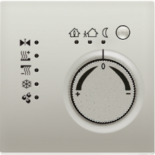 JUNG KNX LS 990 Edelstahl Регулятор для теплых полов с внешним датчиком температуры