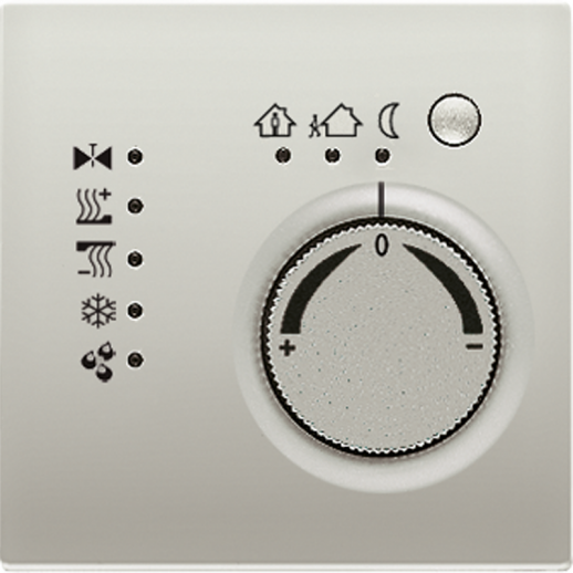 JUNG KNX LS 990 Edelstahl Регулятор для теплых полов с внешним датчиком температуры