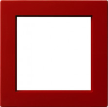 Gira S-Color Красный Адаптерная рамка для приборов с накладкой 50*50 мм