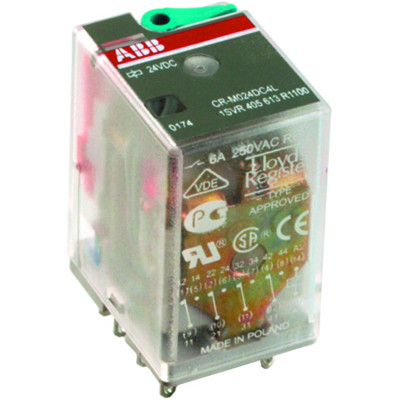 ABB CR-M110AC4L Промежуточное реле 110V 6A 4ПК (AC)