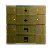 ABB KNX Латунь античная Сенсор 4/8-кл. 6127/02-840-500