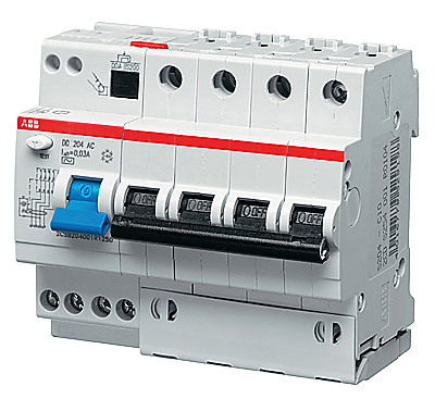 ABB Выключатель автоматический дифференциального тока 6мод. DS204 M AC-B32/0,03