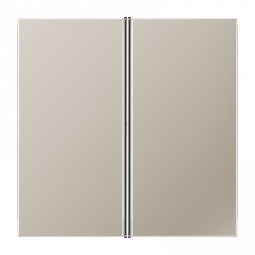 JUNG KNX LS 990 Edelstahl Комплект накладок, 2гр