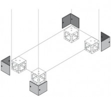 ABB Крышка цоколя с логотипом АББ, 4 шт.