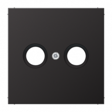JUNG LS 990 Dark Накладка TV-FM розетки