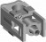 ABB OZXB 2 Комплект для подключения кабеля Al/Cu (25...120) (1комплект-3шт)
