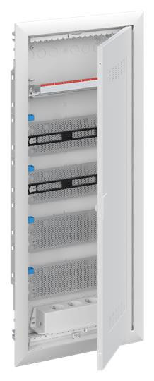 ABB Шкаф мультимедийный с дверью с радиопрозрачной вставкой (5 рядов) UK660MW