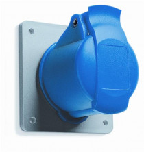 ABB Розетка на панель прямая 16А, 2P+E, 380V, IP44