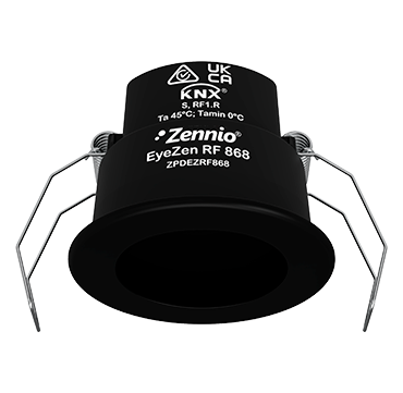 Zennio ZPDEZRF868A Радиочастотный датчик движения EyeZen RF 868, цвет: антрацит