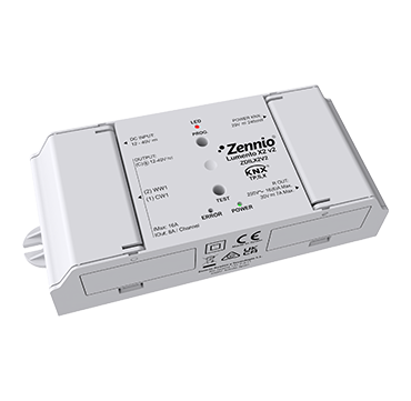 Диммер KNX для LED, 2-канальный Zennio Lumento X2 v2 ZDILX2V2