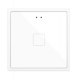 ZVIFR70X1W Сенсорный выключатель 1 кнопка белый Zennio KNX Flat RGB 70 X1 70x70