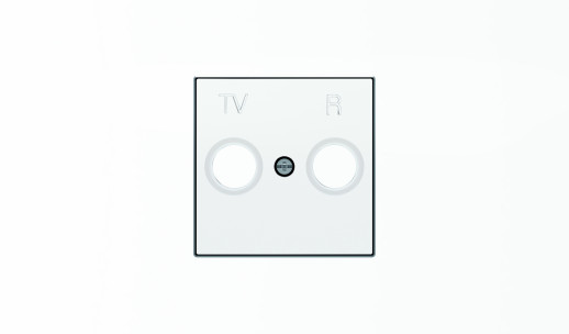ABB SKY Альпийский белый Накладка для TV-R розетки