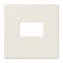 JUNG Cлоновая кость Плата для USB-зарядных устройств без видимого винта; термопласт