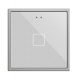 ZVIFR70X1S Сенсорный выключатель 1 кнопка серебристый Zennio KNX Flat RGB 70 X1 70x70