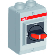 ABB OTP16K3M Рубильникв боксе до 16А 3х-полюсный, 1НО доп. контакт, резьба 4хМ20