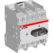 ABB OT25M3 25А Выключатель-разъединитель 3Р 25A на DIN-рейку и монт. плату