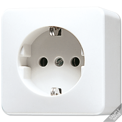 JUNG AP 600 Слоновая кость Розетка для накладного монтажа 16A 250V