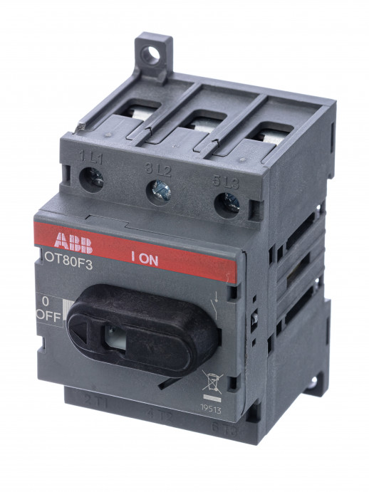 ABB OT80F3 Выключатель-разъединитель 3Р 80А с ручкой управления