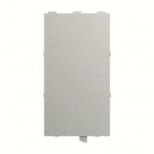 ABB SLB/A.0.1-83 Плата для маркировки терморегулятора, большая, серебристый алюминий