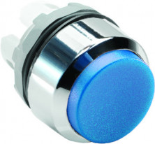 ABB MP4-20L Кнопка синяя без подсветки с фикс. (корпус)