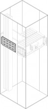 ABB Перегородка верт.боковая H=250мм D=900мм