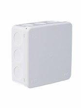 ABB Коробка разветвительная квадратная 104х104 мм, IP 65, белая