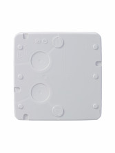 ABB Коробка разветвительная квадратная 104х104 мм, IP 65, белая