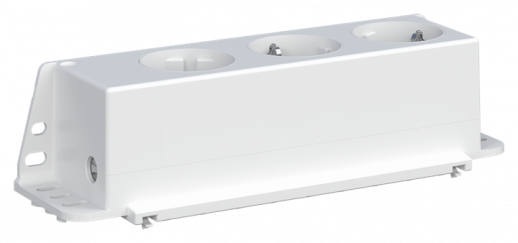 ABB Розетка тройная ZE227