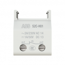 ABB Вспомог.контакт нижний НЗ S2C-H01