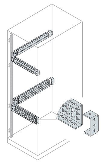 ABB Траверса С-образная,H=48L=600мм,2 шт.