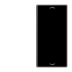 JUNG Клавиша для сенсорного модуля KNX, двойная, черная