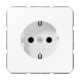 JUNG Штепсельная розетка SCHUKO 16A 250V~ белая