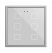 ZVIFR70X6S Сенсорный выключатель 6 кнопок серебристый Zennio KNX Flat RGB 70 X6 70x70
