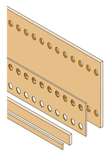 ABB Шина медная плоская 20x5 L=1750мм