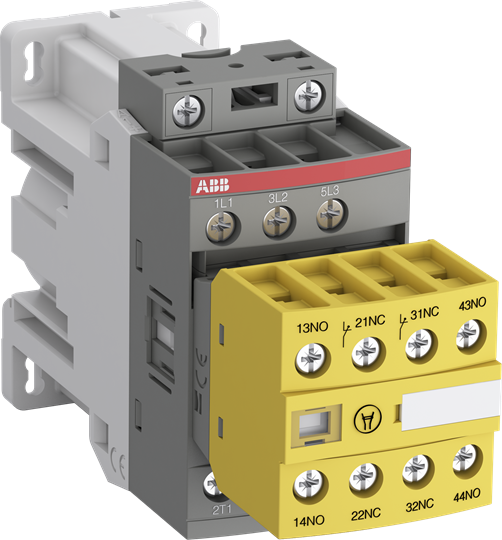 ABB Контактор AFS12Z-30-22-30 для систем безопасности, с катушкой управления 24 В DC для подключения к ПЛК