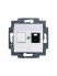 ABB EPJ Levit белый / белый Розетка компьютерная RJ45 кат,5e+заглуш,, белый