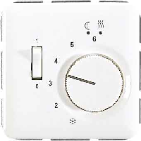 JUNG CD 500/CD plus Бронза Накладка регулятора теплого пола (мех.FTR231U)