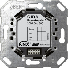 Gira KNX Коплер (Шинный контроллер 3) с возм подкл внешнего датч температуры монтаж в коробку