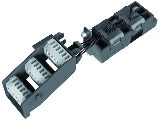ABB Emax2 Дополнительные внешние контакты состояния выключателя AUX 15Q 24Vdc W/FP для индикации в положении Тест/Вкачен E2.2...E6.2