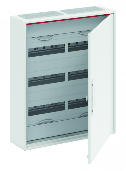 ABB Шкаф 72 М навесной IP44, 650x550x160  с  расстоянием между DIN-рейками 150 мм и винтовыми клеммами N/PE CA24RZ1