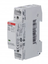 ABB Контактор ESB20-20N-06 модульный (20А АС-1, 2НО), катушка 230В AC/DC