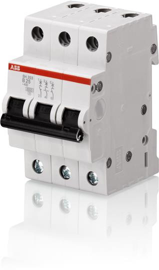 ABB Выключатель автоматический 3-полюсной SH203 C 16